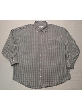 Peter Millar Checkered Long Sleeve Button Down XXL